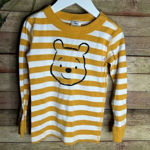 Hanna Andersson Winnie The Pooh Pajama Top Little Boys Size 4